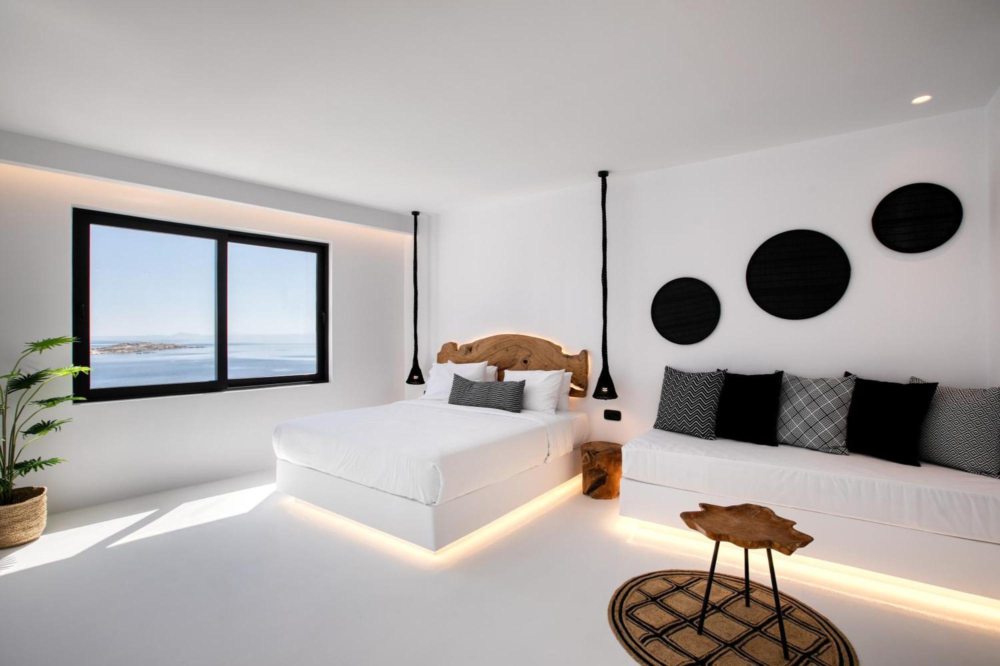 Psarou Black Villa 2 Экстерьер фото