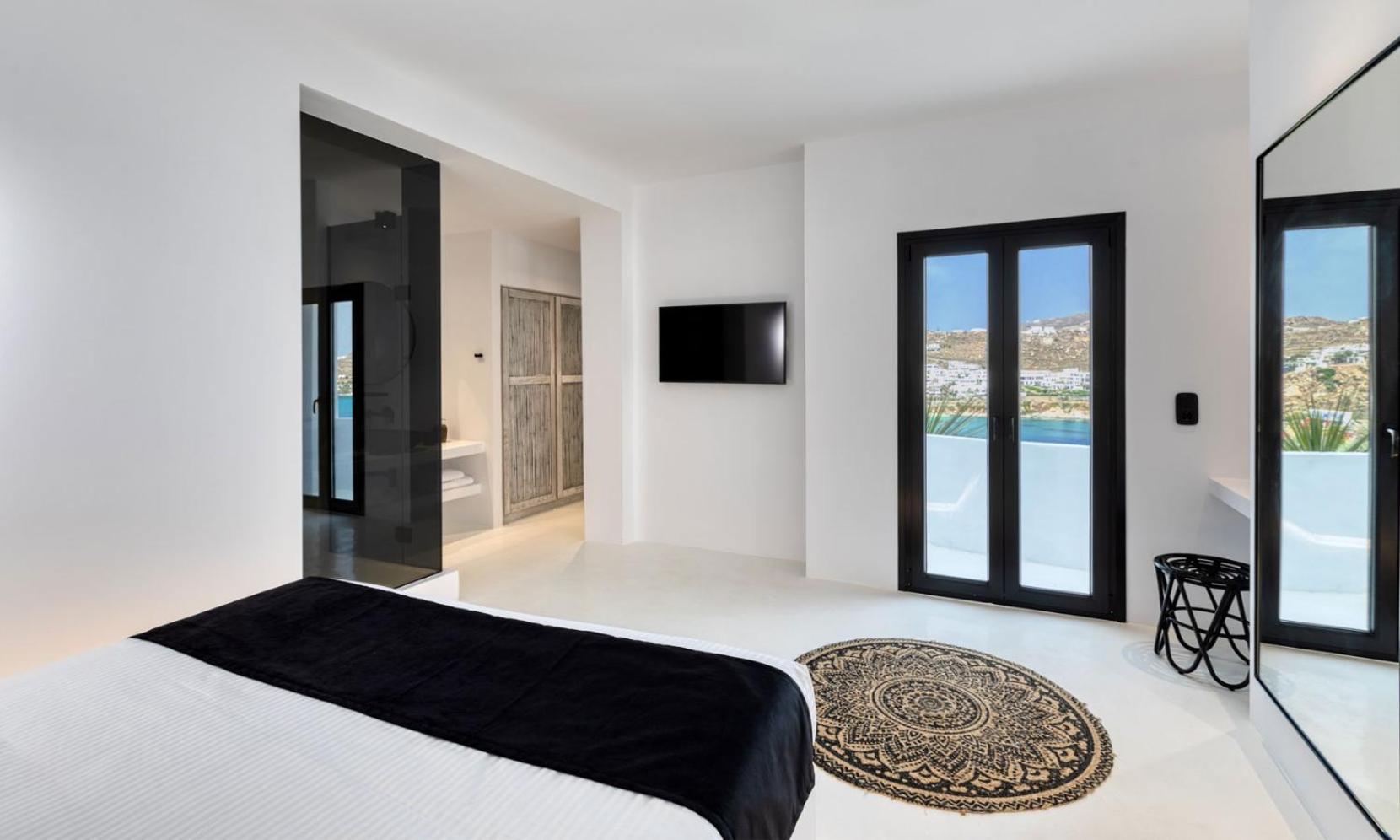 Psarou Black Villa 2 Экстерьер фото