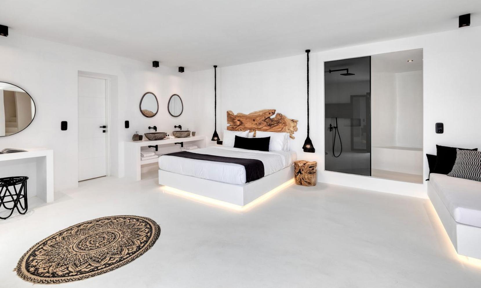 Psarou Black Villa 2 Экстерьер фото